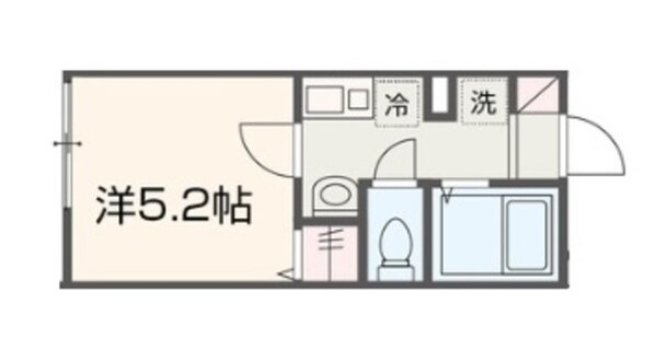 MELDIA北綾瀬Ⅴの物件間取画像